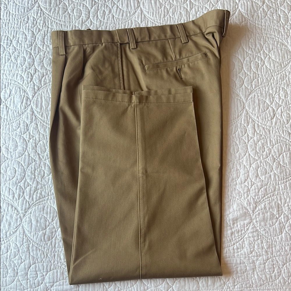 St. John's Bay Tan Chinos Classic Cotton Twill
